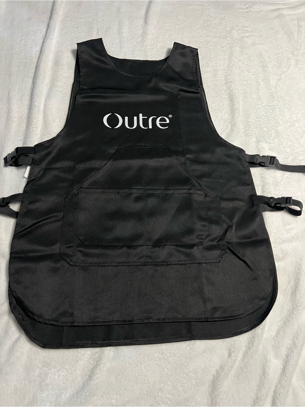 Kids Black One-Piece Apron Vest